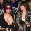 Caroline de Maigret, Nicki Minaj, Lou Doillon assistent au défilé de mode Haider Ackermann collection prêt-à-porter Automne-Hiver 2017-2018 lors de la fashion week à Paris, le 4 mars 2017.