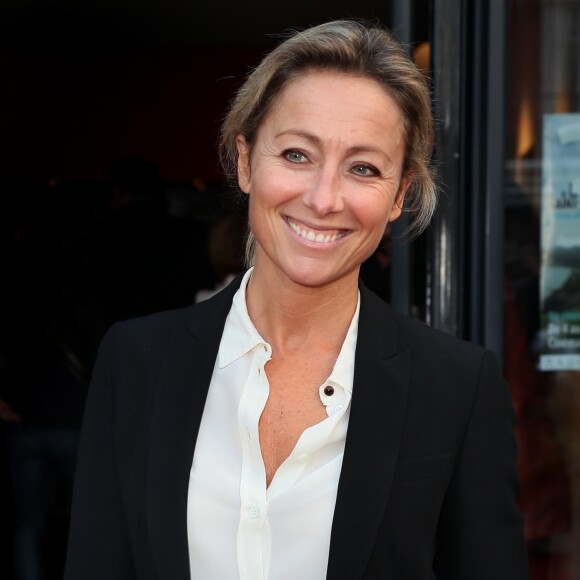 Anne-Sophie Lapix à la cérémonie de clôture du 3ème festival international de Saint-Jean-de-Luz, le 8 octobre 2016. © Patrick Bernard/Bestimage