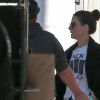 Sandra Bullock - Les acteurs sur le tournage de 'Ocean's Eight' à Los Angeles, le 6 mars 2017