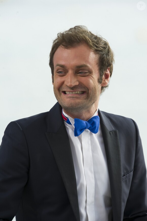 Augustin Trapenard - Célébrités au Grand journal de Canal plus lors du 68ème festival de Cannes 2015 à Cannes le 22 mai 2015.