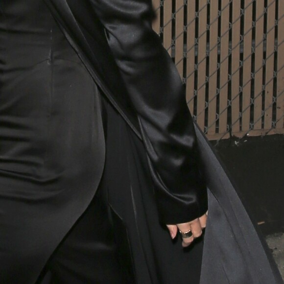 Emma Watson arrive à l'émission Jimmy Kimmel Live!' à Los Angeles, le 6 mars 2017