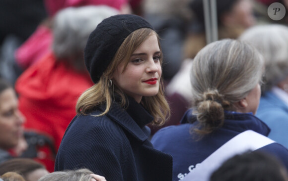 Emma Watson - People, activistes, écrivains et citoyens prennent la parole lors de la ‘marche des femmes' contre Trump à Washington, le 21 janvier 2017. © Morgan Dessales/Bestimage