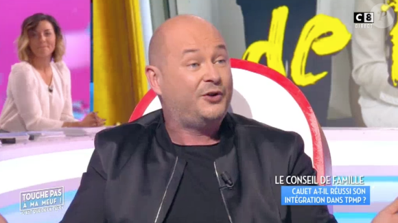 Cauet revient sur les déclarations faites sur son salaire dans "Touche pas à mon poste" sur C8. Le 8 mars 2017.
