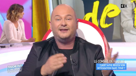 Cauet revient sur les déclarations faites sur son salaire dans "Touche pas à mon poste" sur C8. Le 8 mars 2017.