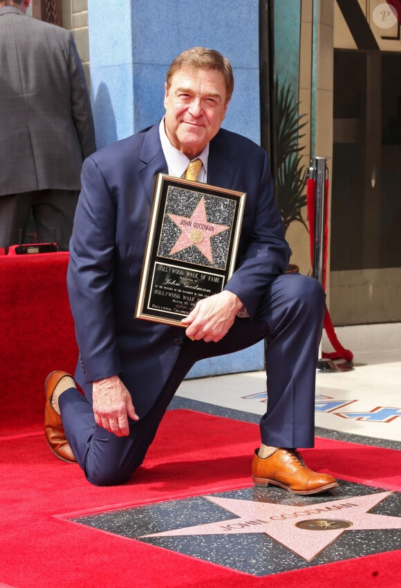 John Goodman - Inauguration de la plaque de John Goodman sur le Walk Of Fame à Hollywood. Le 10 mars 2017  Celebrities attending the Hollywood Walk Of Fame Ceremony for John Goodman in Hollywood, California on March 10, 2017.10/03/2017 - Hollywood