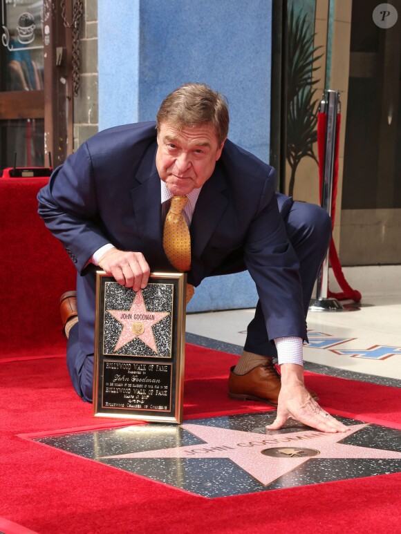 John Goodman - Inauguration de la plaque de John Goodman sur le Walk Of Fame à Hollywood. Le 10 mars 2017  Celebrities attending the Hollywood Walk Of Fame Ceremony for John Goodman in Hollywood, California on March 10, 2017.10/03/2017 - Hollywood