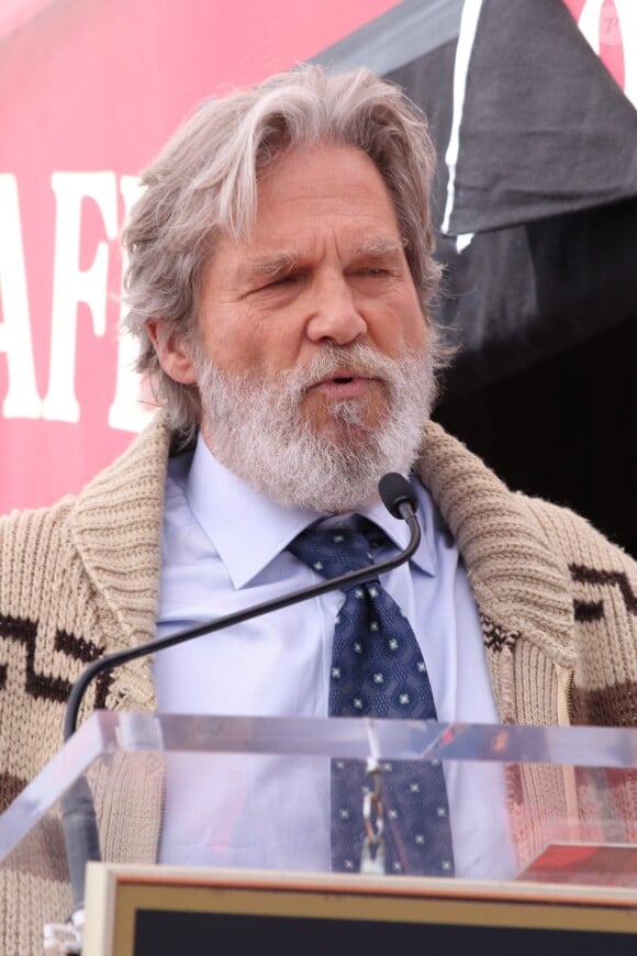 Jeff Bridges - Inauguration de la plaque de John Goodman sur le Walk Of Fame à Hollywood. Le 10 mars 2017  Celebrities attending the Hollywood Walk Of Fame Ceremony for John Goodman in Hollywood, California on March 10, 2017.10/03/2017 - Hollywood