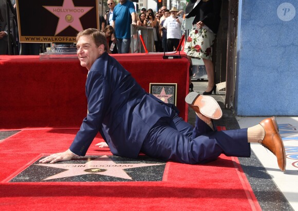 John Goodman - Inauguration de la plaque de John Goodman sur le Walk Of Fame à Hollywood. Le 10 mars 2017 © Chris Delmas / Bestimage Celebrities attending the Hollywood Walk Of Fame Ceremony for John Goodman in Hollywood, California on March 10, 2017.10/03/2017 - Hollywood