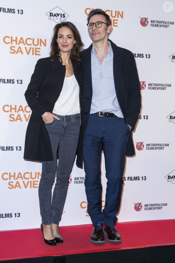Bérénice Bejo et son mari Michel Hazanavicius lors de l'avant-première du film "Chacun sa vie" au cinéma UGC Normandie à Paris, France, le 13 mars 2017. © Olivier Borde/Bestimage