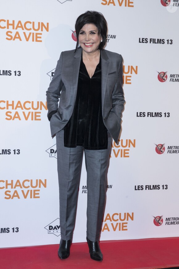Liane Foly lors de l'avant-première du film "Chacun sa vie" au cinéma UGC Normandie à Paris, France, le 13 mars 2017. © Olivier Borde/Bestimage