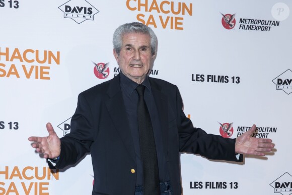 Claude Lelouch lors de l'avant-première du film "Chacun sa vie" au cinéma UGC Normandie à Paris, France, le 13 mars 2017. © Olivier Borde/Bestimage