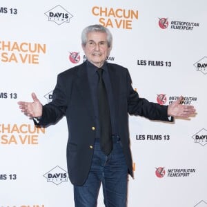 Claude Lelouch lors de l'avant-première du film "Chacun sa vie" au cinéma UGC Normandie à Paris, France, le 13 mars 2017. © Olivier Borde/Bestimage