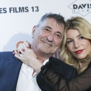 Jean-Marie Bigard et et sa femme Lola Marois (Lola Bigard) lors de l'avant-première du film "Chacun sa vie" au cinéma UGC Normandie à Paris, France, le 13 mars 2017. © Olivier Borde/Bestimage