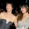 Lou Doillon et sa mère Jane Birkin au Festival de Cannes, le 21 mai 2007.