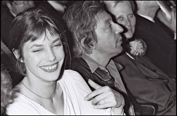Jane Birkin et Serge Gainsbourg en 1976 à Paris