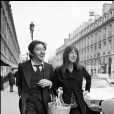 ARCHIVES - SERGE GAINSBOURG AVEC JANE BIRKIN A PARIS00/00/1972 -