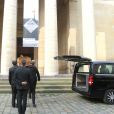 Illustration - Obsèques de Pierre Bouteiller en l'église Saint-Pierre du Gros Caillou à Paris. Le 14 mars 2017