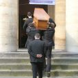 Illustration - Obsèques de Pierre Bouteiller en l'église Saint-Pierre du Gros Caillou à Paris. Le 14 mars 2017