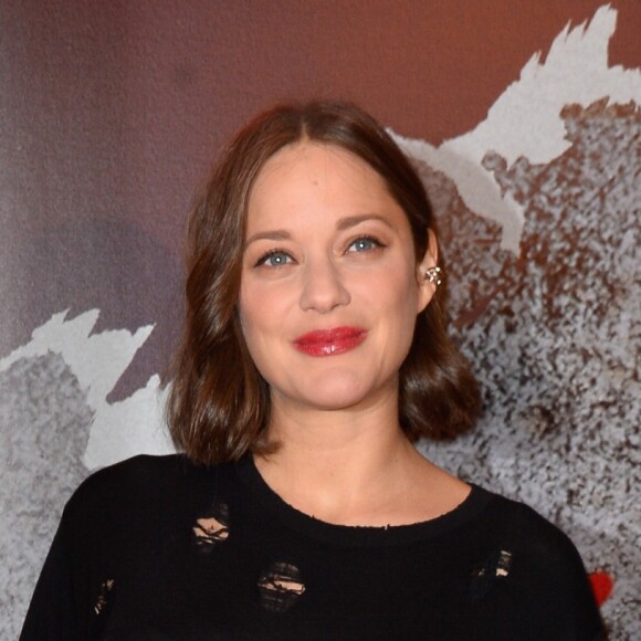 Marion Cotillard enceinte - Avant-première du film "Rock'n Roll" au Pathé Beaugrenelle à Paris le 13 février 2017. © Coadic Guirec / Bestimage