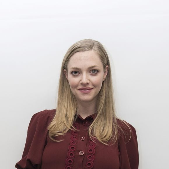 Amanda Seyfried (enceinte) - Conférence de presse avec les acteurs du film "The Last World" à Beverly Hills. Le 3 mars 2017