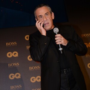 Thierry Ardisson - Intérieur - Cérémonie des "GQ 2015, Les Hommes de l'Année" au Shangri-La Hotel à Paris, le 25 janvier 2016. © Rachid Bellak/Bestimage