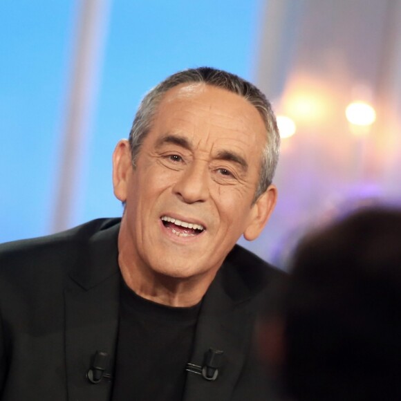 Enregistrement de l'émission "Salut les Terriens" de Thierry Ardisson avec Marc-Olivier Fogiel. Le 5 février 2015