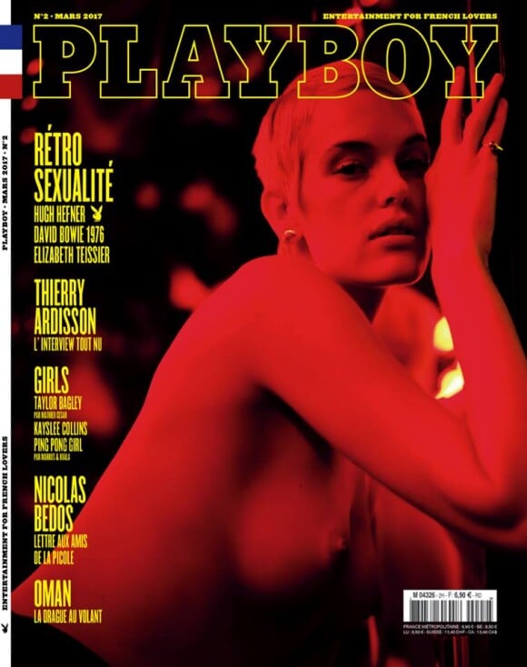 Couverture du magazine "Playboy", édition du mois de mars 2017.