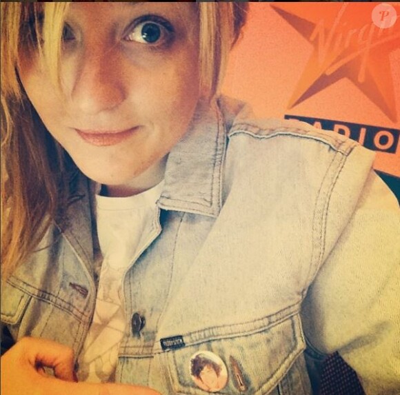 Emilie Pïcch à l'époque de Virgin Radio - Instagram, 2015