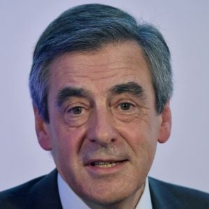 Le candidat du parti Les Républicains à l'élection présidentielle François Fillon lors du grand oral organisé par la CFDT sur le thème du travail des candidats à l'élection présidentielle à Paris,France, le 16 mars 2017. © Giancarlo Gorassini/Bestimage