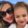 Rochelle McLean et sa fille Ava, sur Instagram, le 4 août 2016.