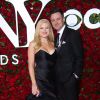 Megan Hilty et son mari Brian Gallagher - 70ème cérémonie annuelle des Tony Awards au Beacon Theatre à New York, le 12 juin 2016. © Sonia Moskowitz/Globe Photos/Zuma Press/Bestimage