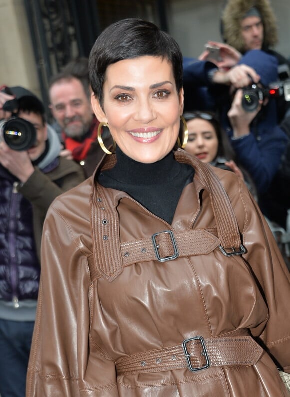 Cristina Cordula - People arrivant au défilé de mode Haute-Couture printemps-été 2017 "Jean-Paul Gaultier" à Paris le 25 janvier 2017. © CVS-Veeren/Bestimage