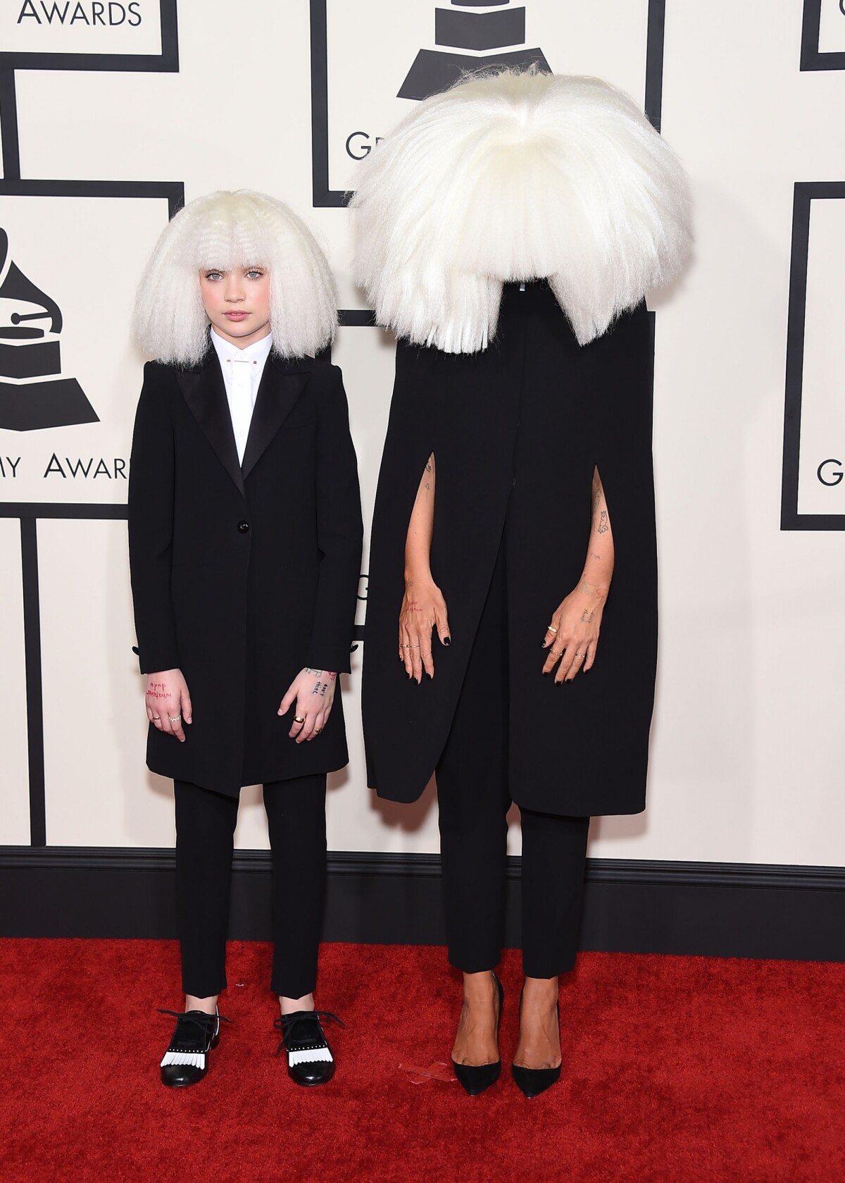 Photo : Sia et Maddie Ziegler à la 57ème soirée annuelle des Grammy ...