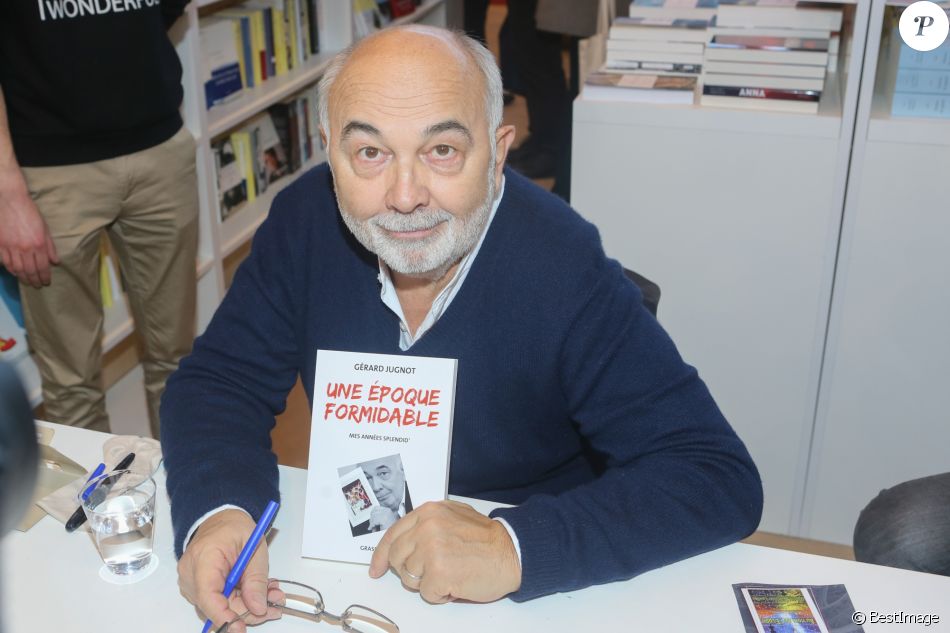 Gerard Jugnot Au 32eme Salon Du Livre A La Porte De Versailles A