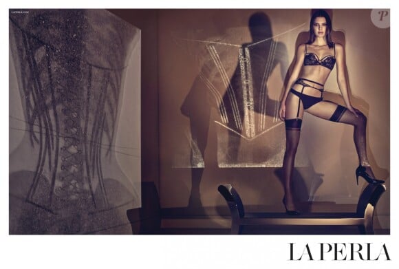 Kendall Jenner figure sur la nouvelle campagne publicitaire de la marque de lingerie "La Perla".