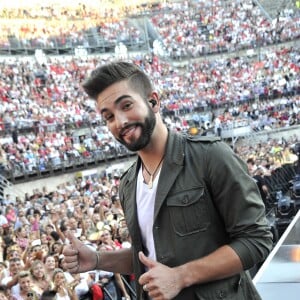 Exclusif - Kendji Girac lors de l'Enregistrement de l'émission "La Chanson de l'Année, Fête de la Musique" à Nîmes présentée par Nikos Aliagas pour TF1 le 20 juin 2015.