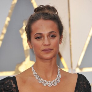 Alicia Vikander à la 89ème cérémonie des Oscars au Hollywood & Highland Center à Hollywood, Los Angeles, Califonie, Etats-Unis, le 26 février 2017.