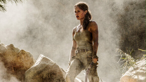 Alicia Vikander s'affiche en Lara Croft dans Tom Raider.