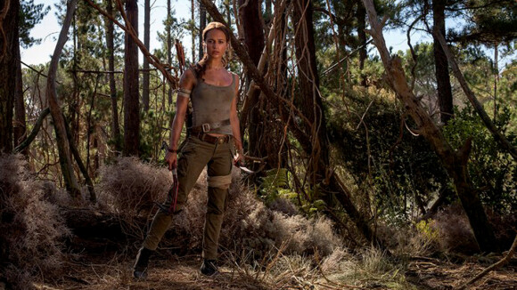 Alicia Vikander s'affiche dans Tom Raider.