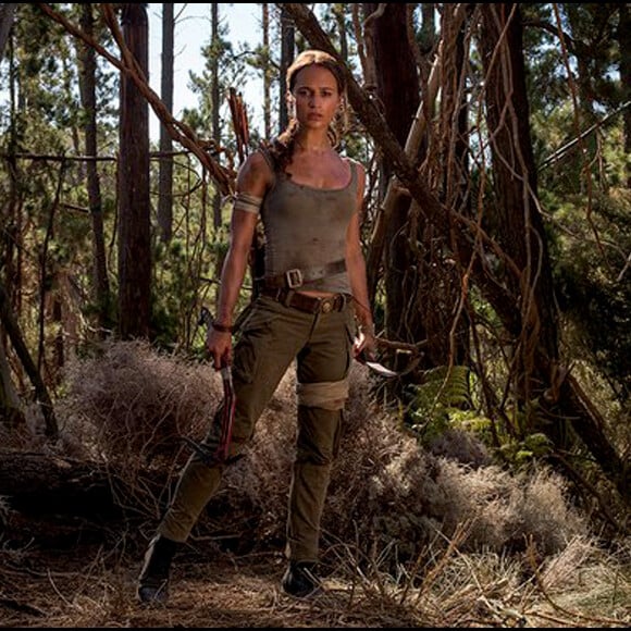 Alicia Vikander s'affiche dans Tom Raider.