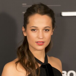 Alicia Vikander lors du photocall du film "Jason Bourne" au Villamagna Hotel à Madrid, le 13 juillet 2016.