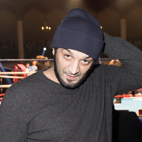 Ramzy Bedia - People à la soirée des World Series of Boxing France vs Angleterre à la salle Wagram à Paris le 23 février 2017. © Cyril Moreau/Bestimage