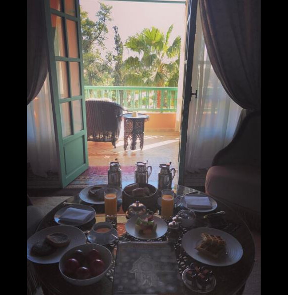 Jean-Roch et sa femme Anaïs ont bien profité de leur séjour au Maroc. Instagram, mars 2017.
