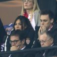 Louis Ducruet et sa compagne Marie en tribunes lors de la finale de la Coupe de la Ligue 2017 entre l'AS Monaco et le PSG, victorieux 4-1, au Parc OL à Lyon, le 1er avril 2017. © Cyril Moreau/Bestimage