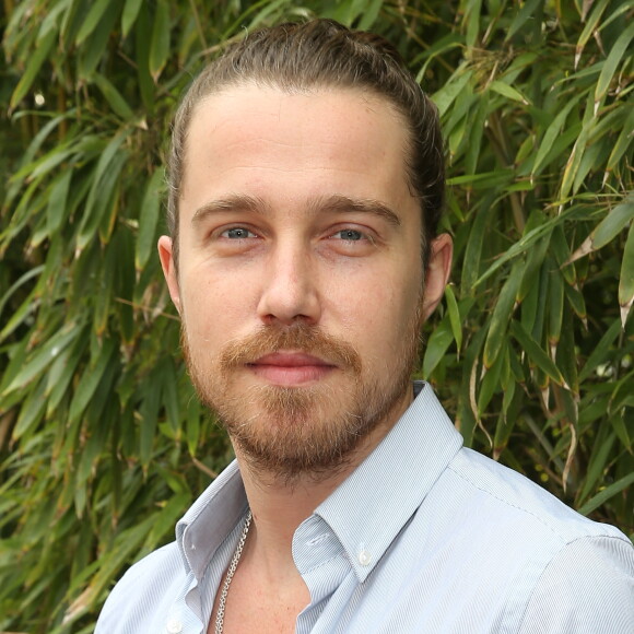 Julien Doré à Roland-Garros à Paris le 29 mai 2015
