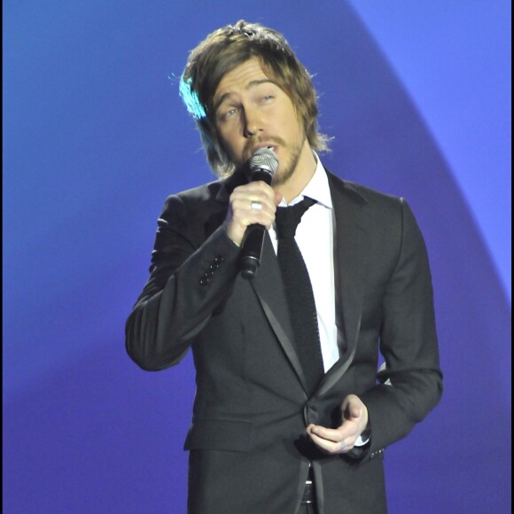 Julien Doré lors des Victoires de la Musique 2008