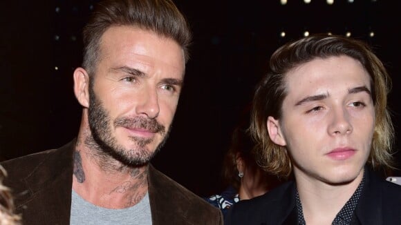 David Beckham : Son fils Brooklyn le copie avec son premier tatouage