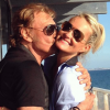 Johnny et Laeticia Hallyday, amoureux comme au premier jour sur une photo publiée sur Instagram le 3 avril 2017. Le 8 mars dernier, le chanteur de 73 ans avait annoncé qu'il était soigné pour un cancer.