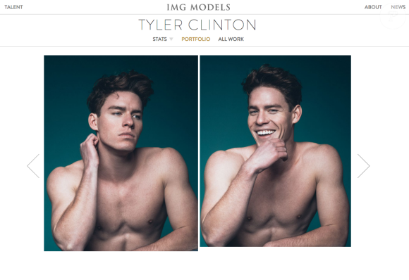 Tyler Clinton, le neveu de Bill et Hillary Clinton, fait ses premiers pas dans le mannequinat. Le jeune homme de 22 ans a signé avec la prestigieuse agence IMG Models, à New York (avril 2017).