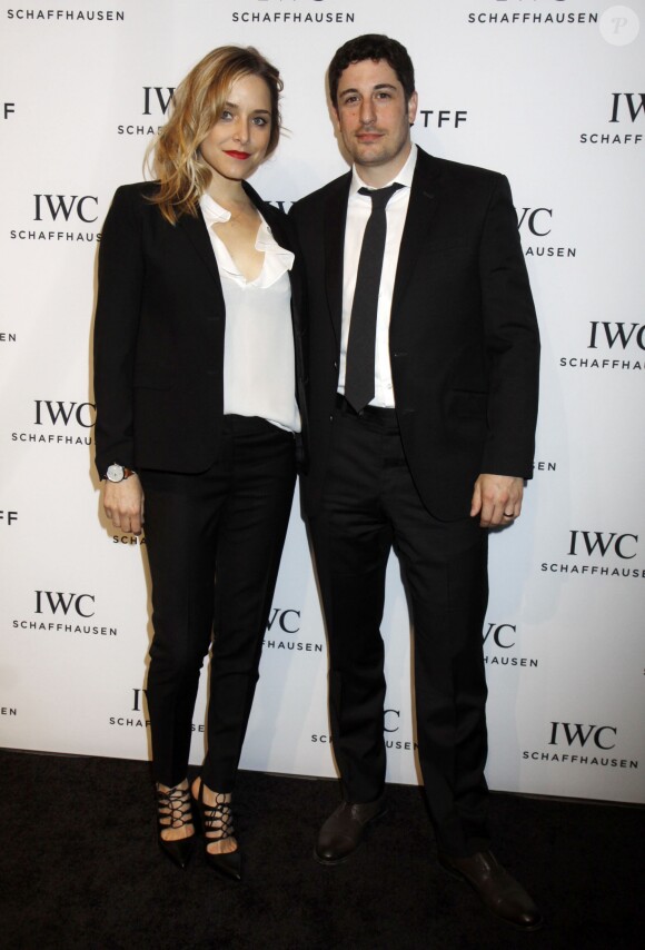 Jenny Mollen et Jason Biggs à la soirée IWC Schaffhausen fourth annual 'For the Love of Cinema' lors du Festival du Film Tribeca à New York, le 14 avril 2016
